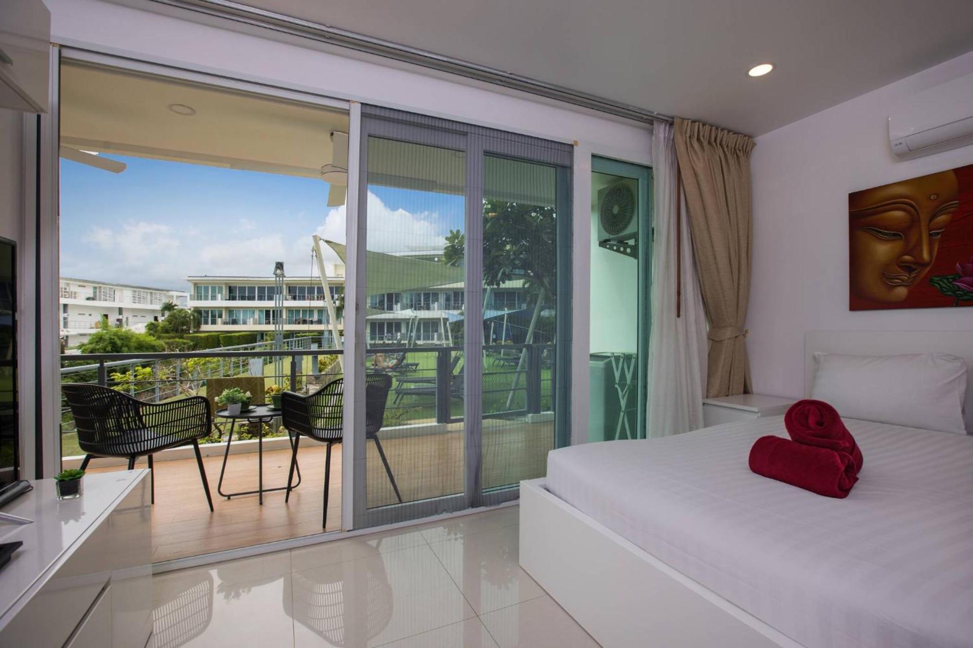 Sea View 2br E106 With Pool Access In Karon Papillon Appartement