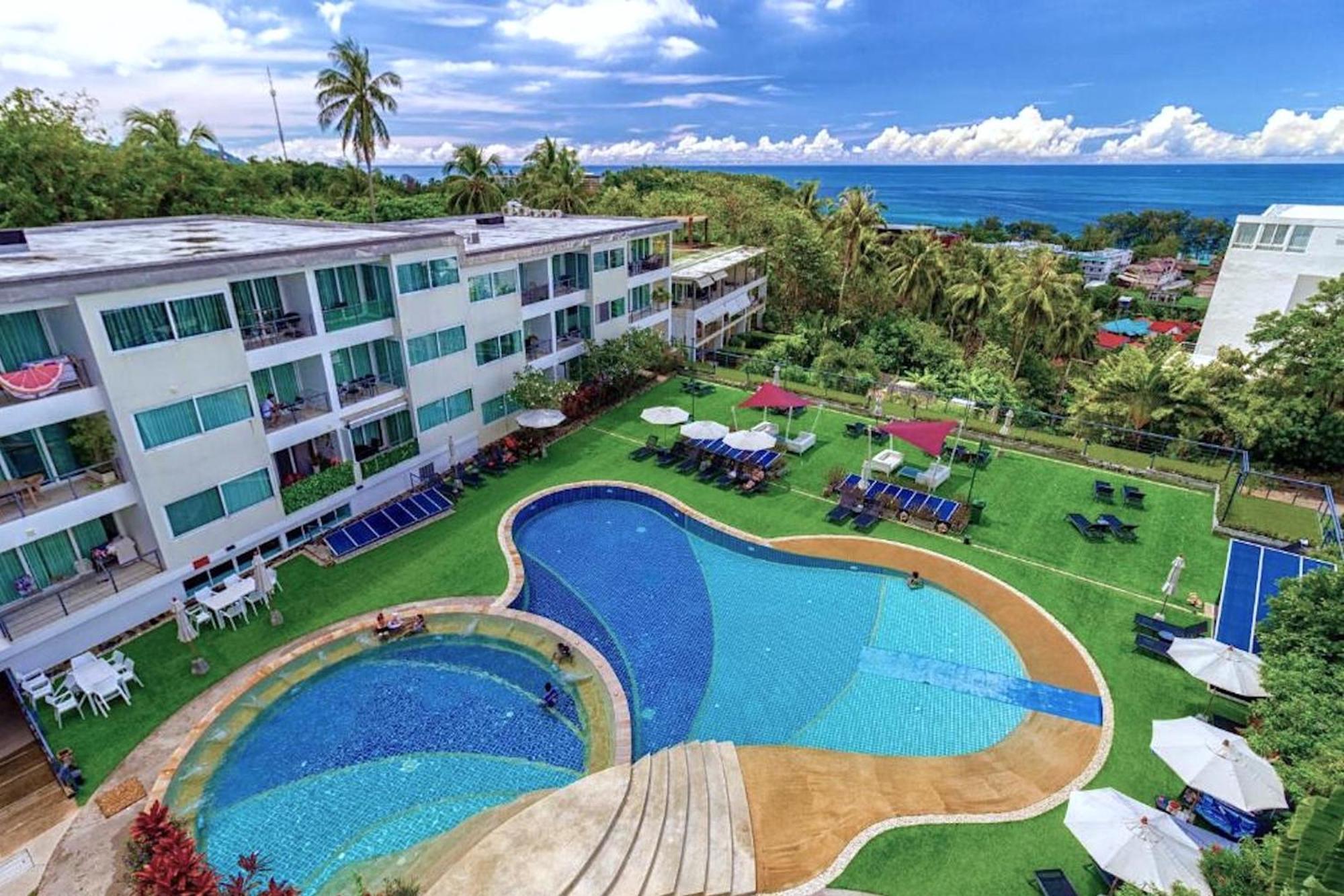 Sea View 2br E106 With Pool Access In Karon Papillon अपार्टमेंट Ban Karon