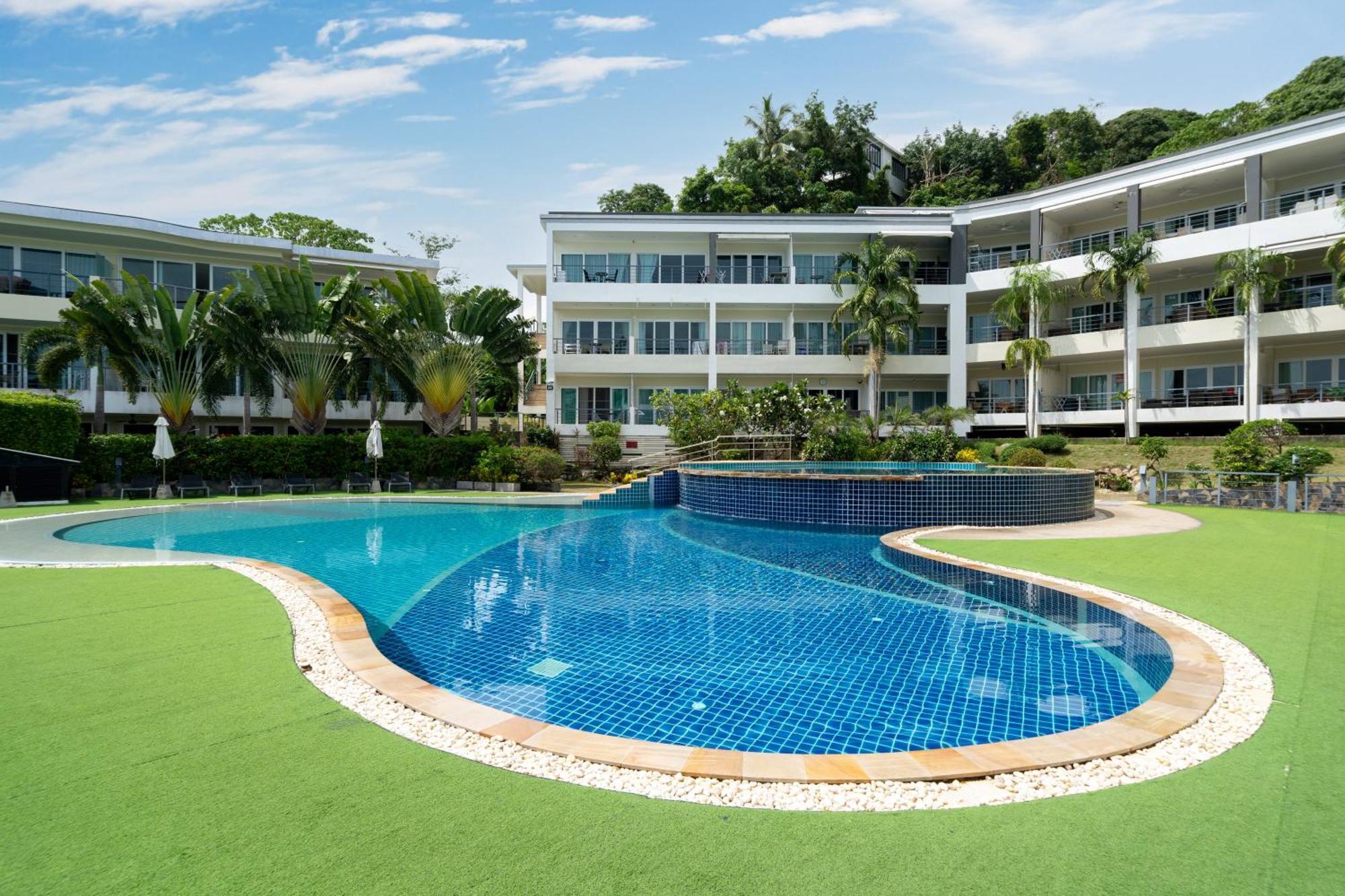 Apartment Sea View 2br E106 With Pool Access In Karon Papillon Ban Karon