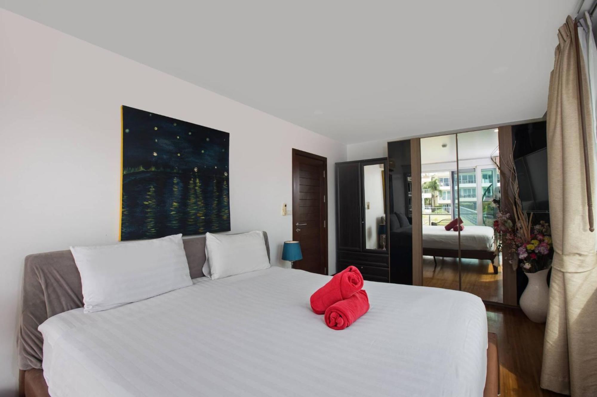 Sea View 2br E106 With Pool Access In Karon Papillon अपार्टमेंट *